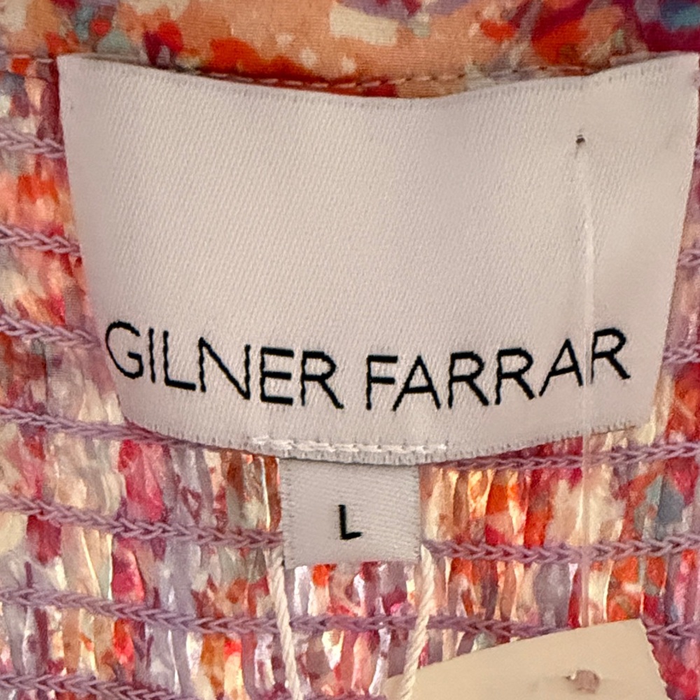 Gilner Farrar Colorful Ruffled Blouse - Picture 3 of 4